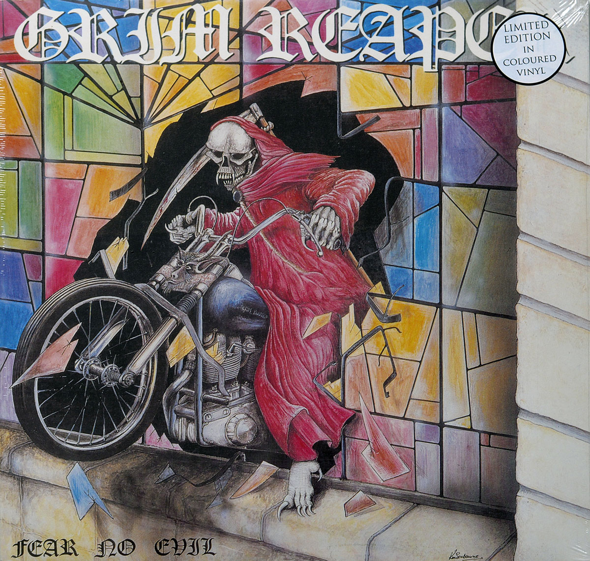 High Resolution Photo #10 GRIM REAPER Fear No Evil Coloured Vinyl